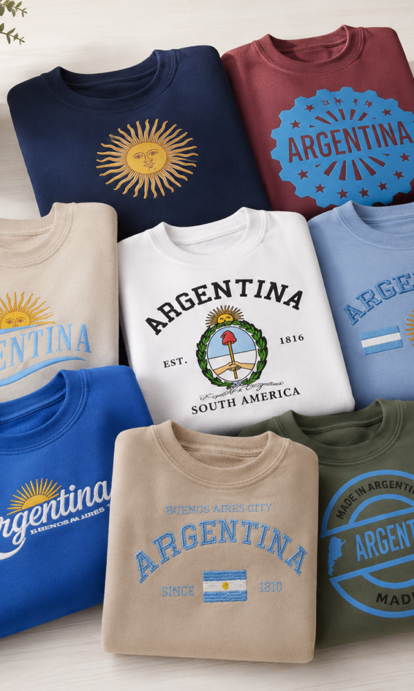 Remera hombre algodón manga corta con diseños exclusivos del 1 al 5