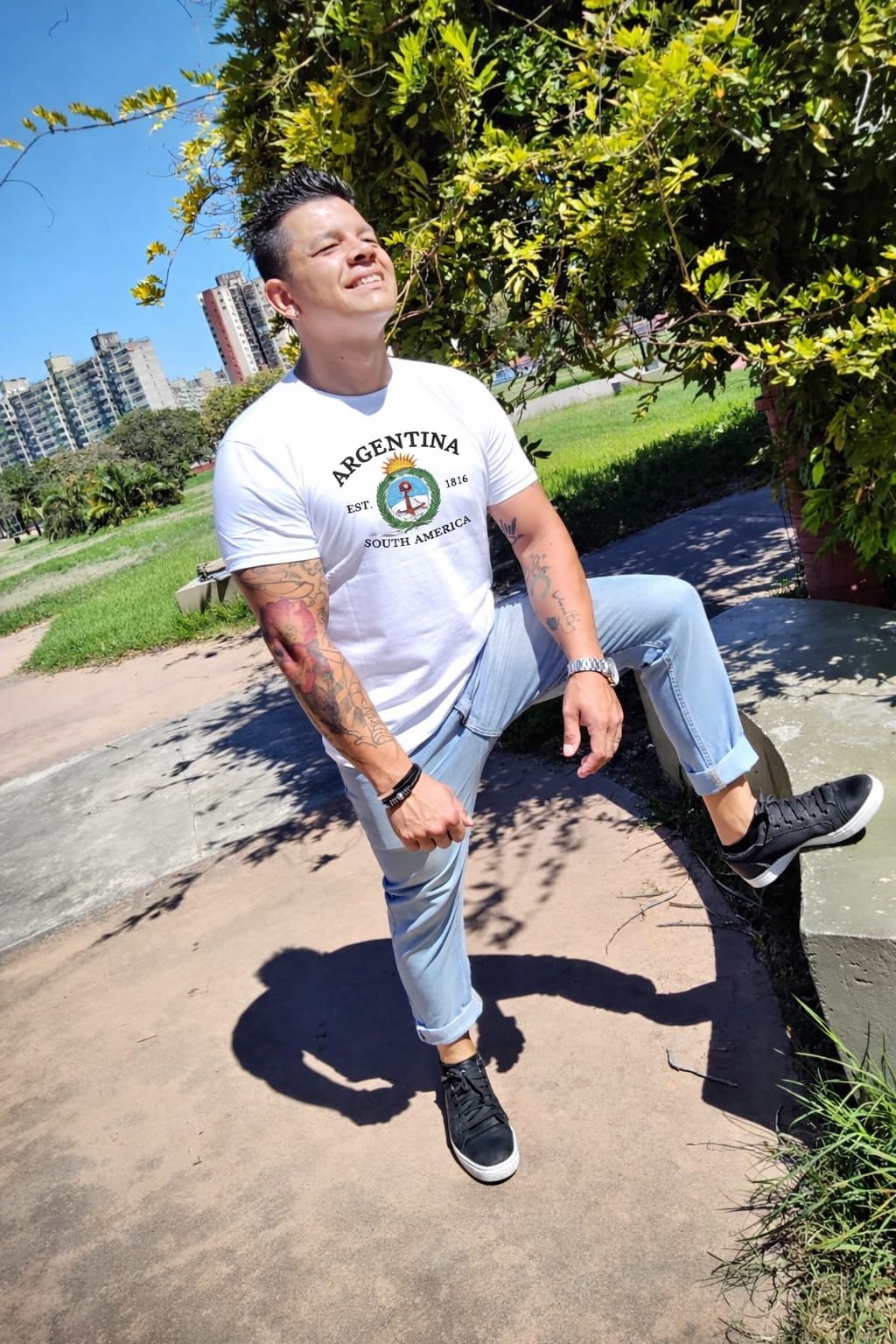 Remera Hombre Argentina de Algodón Premium - Imagen 7