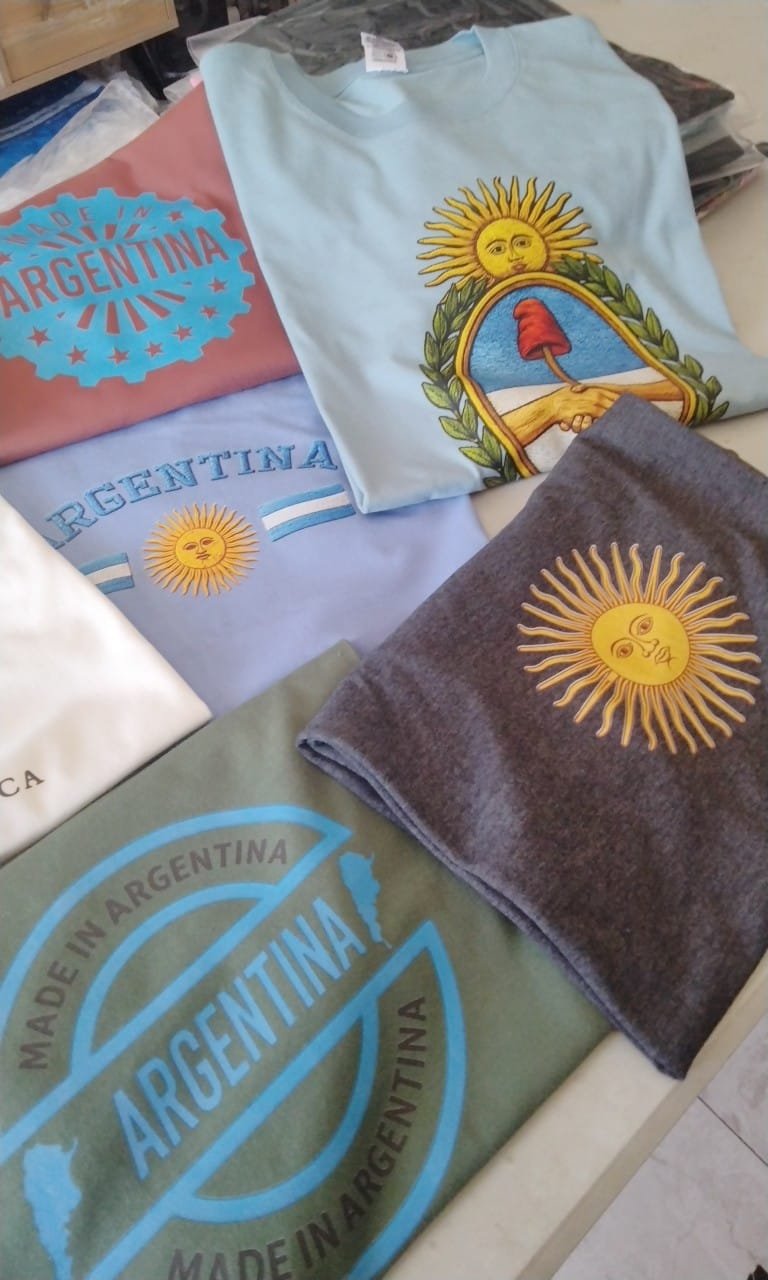 Remera Hombre Argentina de Algodón Premium - Imagen 2