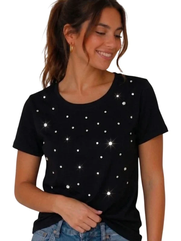 Remera Strass Brida